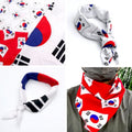 TEAM ONE REDS – KOREAN FLAG SCARF
