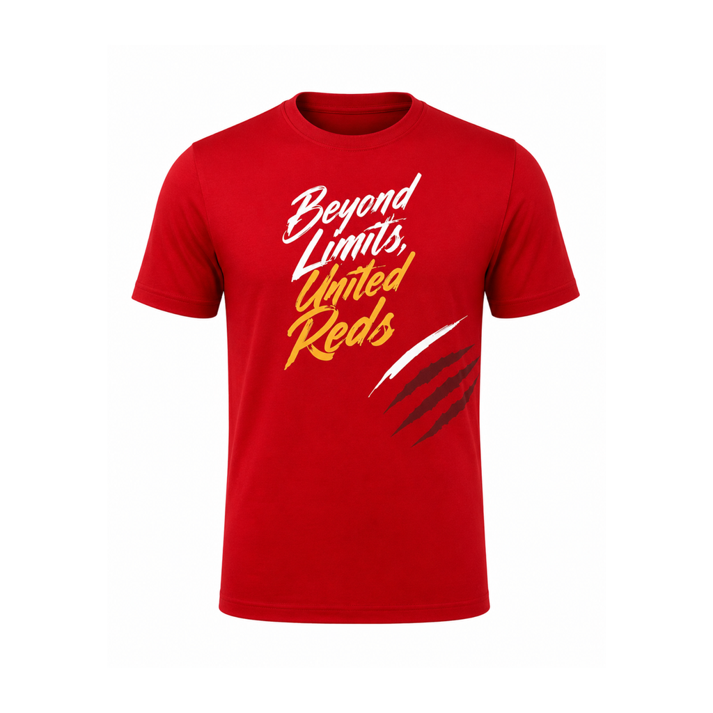 TEAM ONE REDS — FIRST DROP TEE